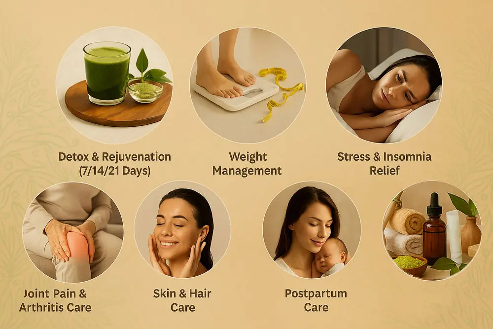 Ayurvedic wellness and detox packages in Lucknow